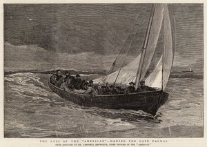 La pérdida del americano, rumbo a Cabo Palmas